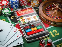 Interface permainan Joker Gaming di platform home 4d menampilkan tema visual modern dengan tombol putar dan tampilan pembayaran